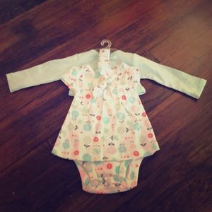 Newborn three piece outfit